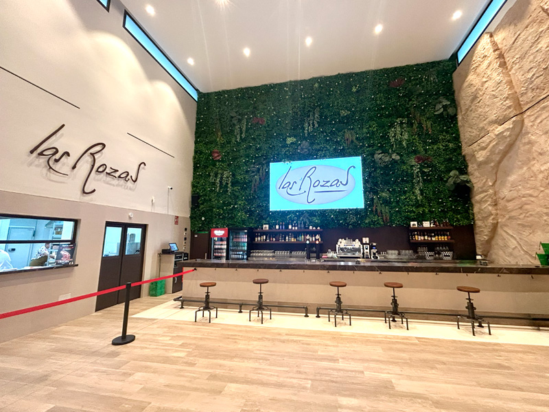 Restaurante las rozas interior