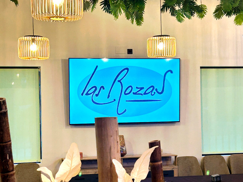Restaurante las rozas interior